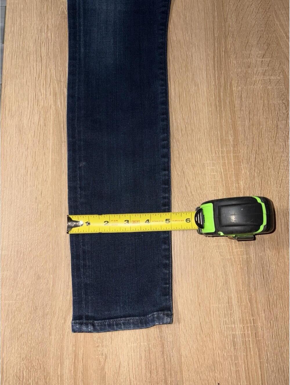 Citizens of Humanity Ava Low Rise Straight Leg Jeans Womens Size 27 Dark Wash - Picture 4 of 9